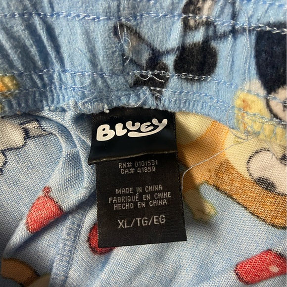 Bluey Balloon Fleece Men’s Pajama Sleep Pants Adjustable - Picture 3 of 3